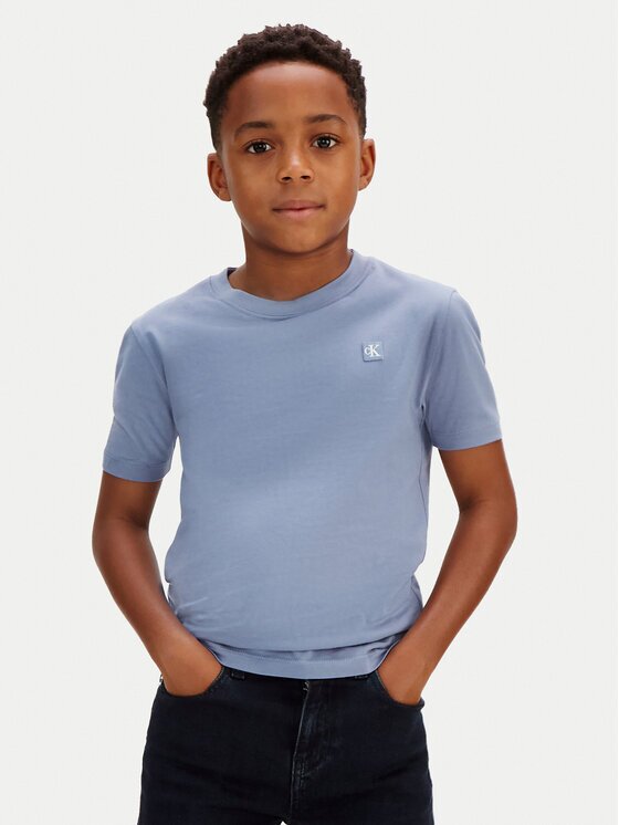 Calvin Klein Jeans Тишърт Mono Mini Badge LV1CKSJA30 Regular Fit