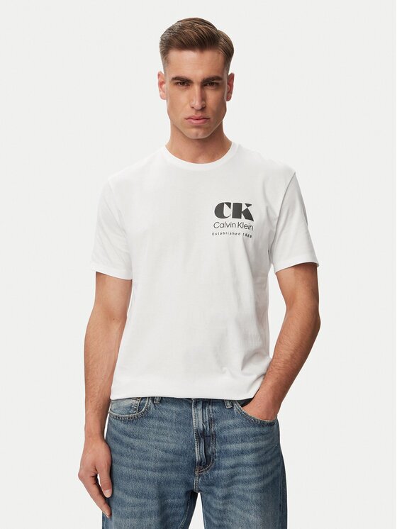 Calvin Klein Jeans Тишърт Resort Graphic LV04RG802G Regular Fit