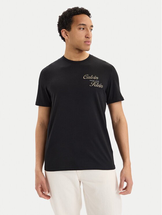 Calvin Klein Jeans Тишърт SS 30s EU LV04RG804G Regular Fit