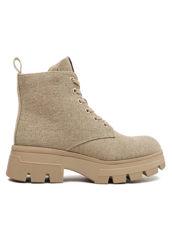 Calvin Klein Jeans Туристически oбувки Chunky Combat Laceup Boot Co YW0YW01239
