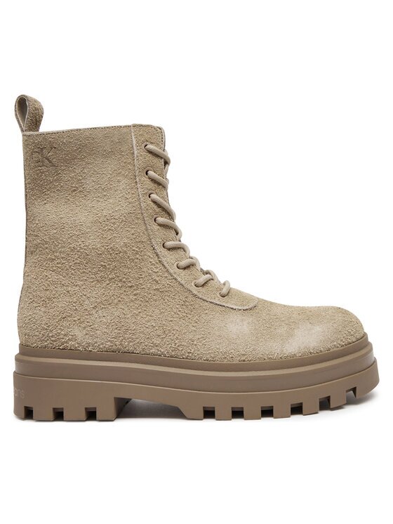 Calvin Klein Jeans Туристически oбувки Lugged Lace Zip Boot Oxf Hr Su YM0YM01068