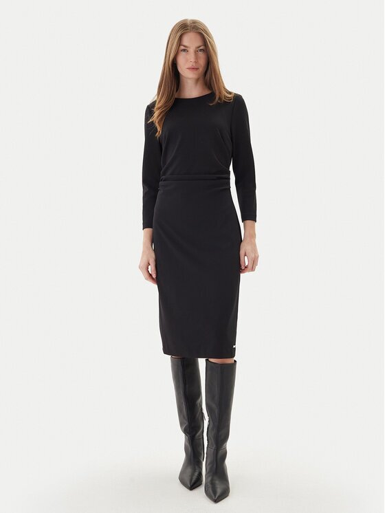 Calvin Klein Коктейлна рокля LV044D062G Slim Fit