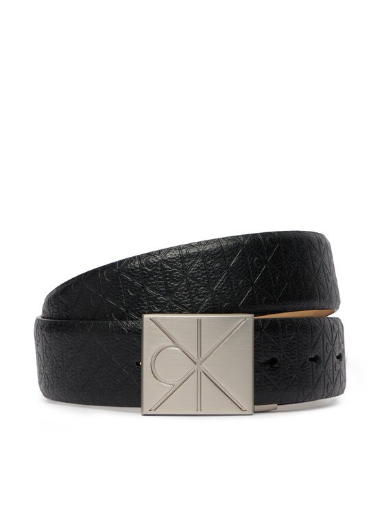 Calvin Klein Колан Emblem Plaque W/ Aop 35Mm Adj LV04D7082G