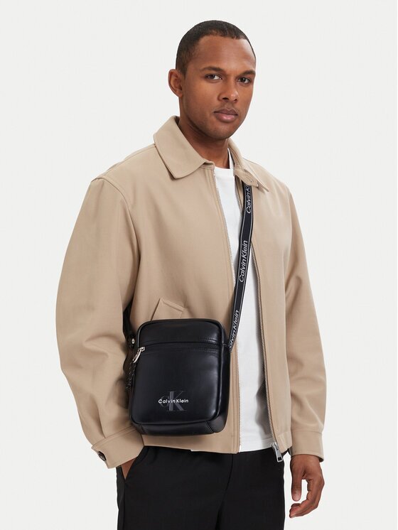 Calvin Klein Мъжка чантичка Bold Logo Webbing LV04D3418G