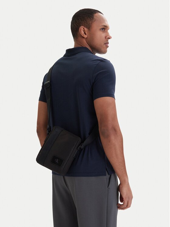Calvin Klein Мъжка чантичка Canvas Mix Reporter LV04D3366G