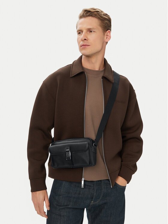 Calvin Klein Мъжка чантичка Emblem Hw Camera Bag LV04D3505G