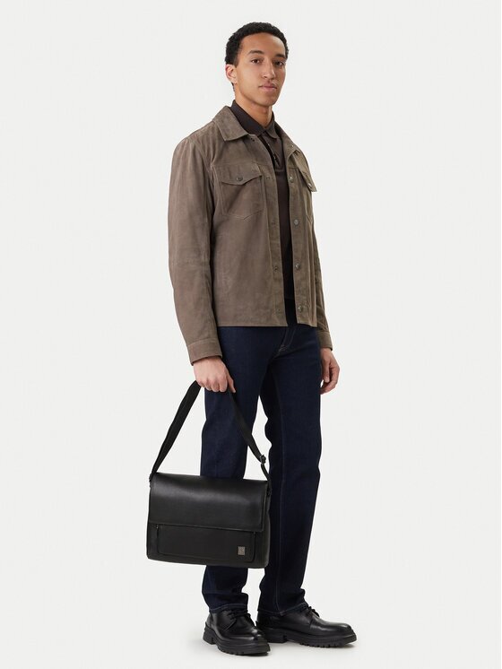 Calvin Klein Мъжка чантичка Emblem Hw Flap Messenger LV04D3299G