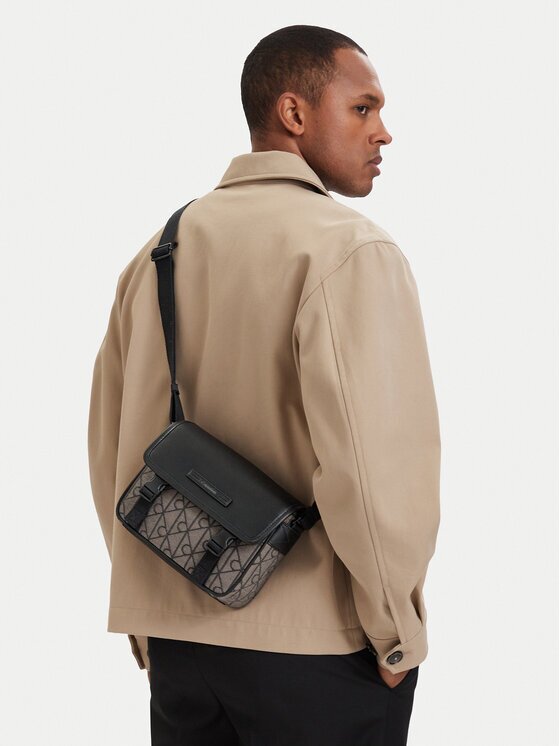 Calvin Klein Мъжка чантичка Mixed Emblem Aop LV04D3451G