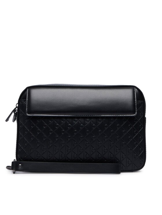 Calvin Klein Мъжка чантичка Refined Emblem Mix Pouch W/ Hand LV04D1369G