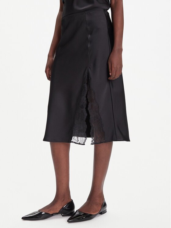 Calvin Klein Миди пола LV044C672G Regular Fit