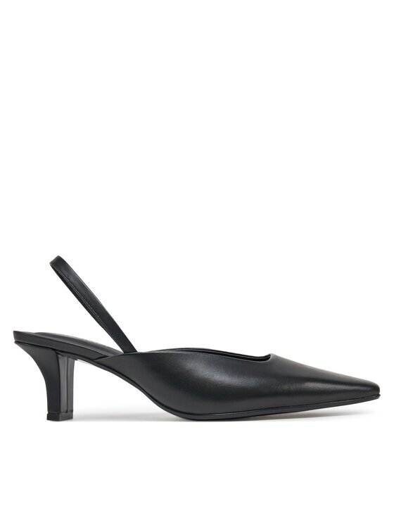 Calvin Klein Обувки на ток Heel Mule Pump 50 - Lth HW0HW02551