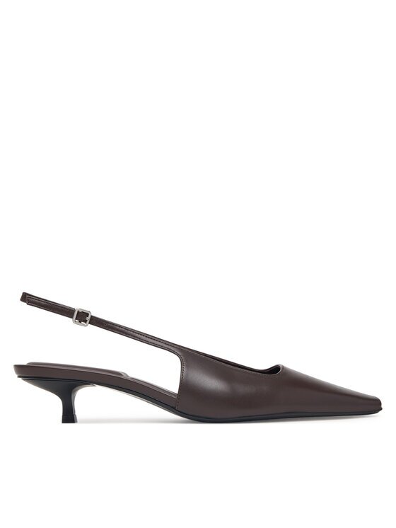 Calvin Klein Обувки на ток Kitten Heel Pump Sling Hdw HW0HW03168