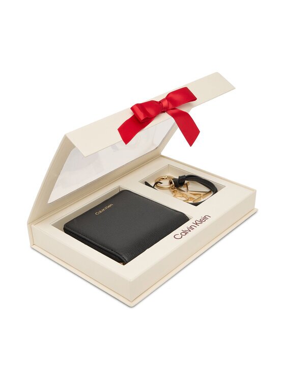 Calvin Klein Подаръчен сет Ck Wallet + Ck Key Fob LV04F0001G
