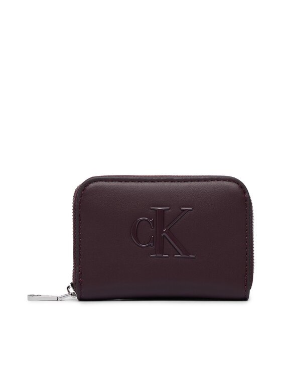 Calvin Klein Портфейл Bold Ck Medium Zip Around LV04F1154G