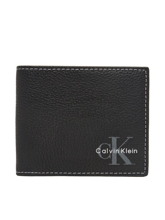 Calvin Klein Портфейл Bold Pebble Billfold W/ Coin LV04D1270G