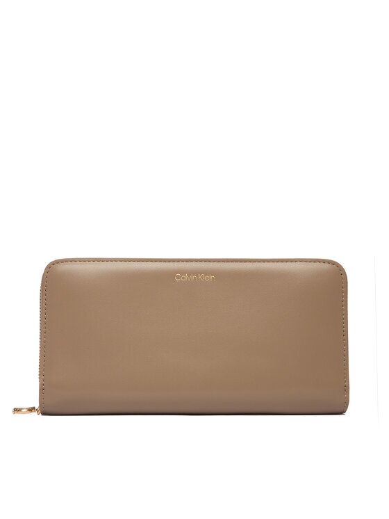 Calvin Klein Портфейл Ck Large Zip Around LV04F1093G