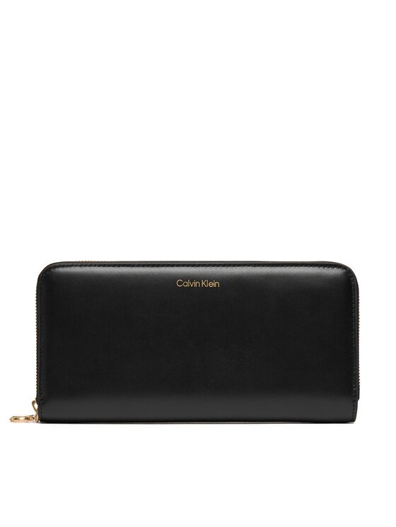 Calvin Klein Портфейл Ck Large Zip Around LV04F1093G