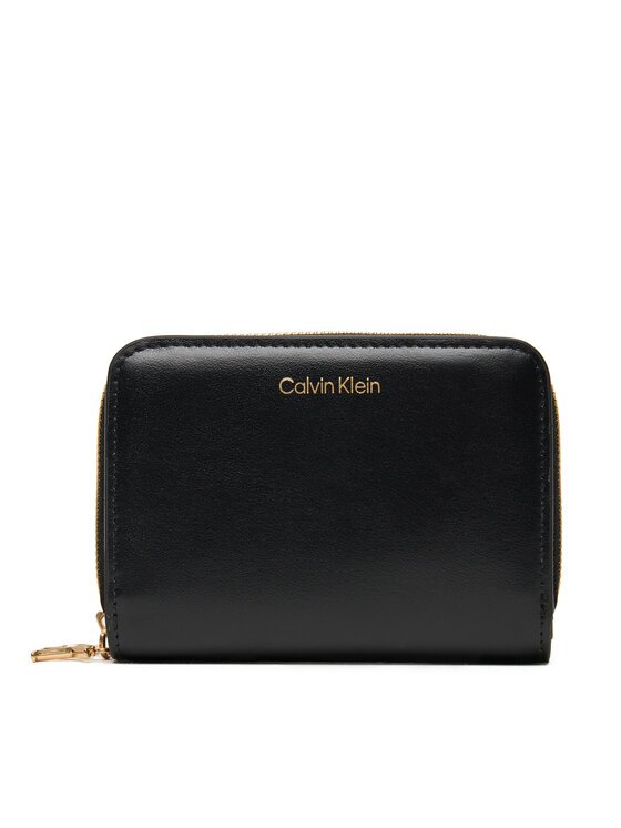 Calvin Klein Портфейл Ck Medium Flap Zip Around LV04F1075G