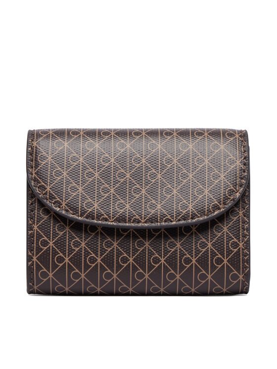 Calvin Klein Портфейл Emblem Aop Flap Coin Wallet LV04F1226G