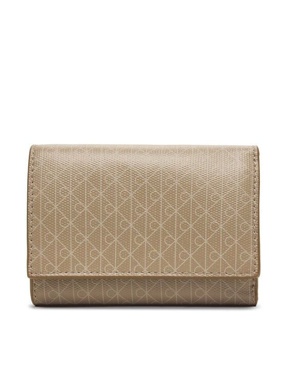 Calvin Klein Портфейл Emblem Aop Trifold W/ Zip Pocket LV04F1118G
