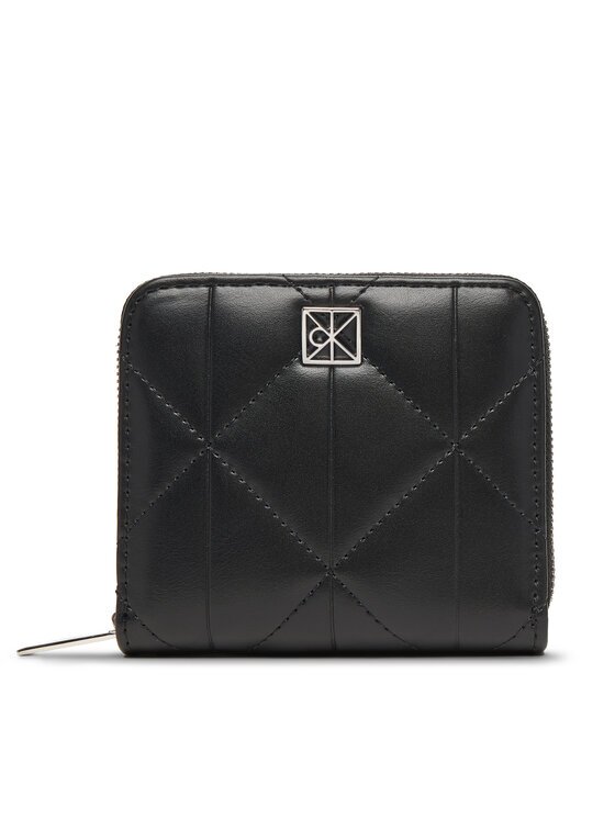 Calvin Klein Портфейл Quilted Square Zip Around LV04F1121G