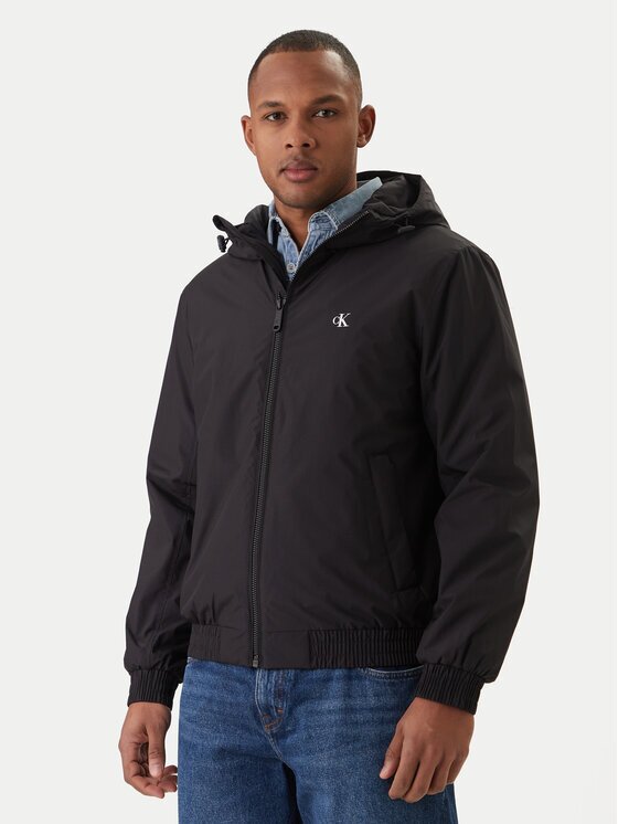 Calvin Klein Преходно яке Harrington LV04RE516G Regular Fit