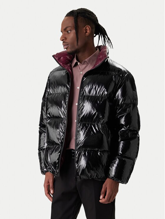 Calvin Klein Пухено яке High Shine K10K110315 Regular Fit