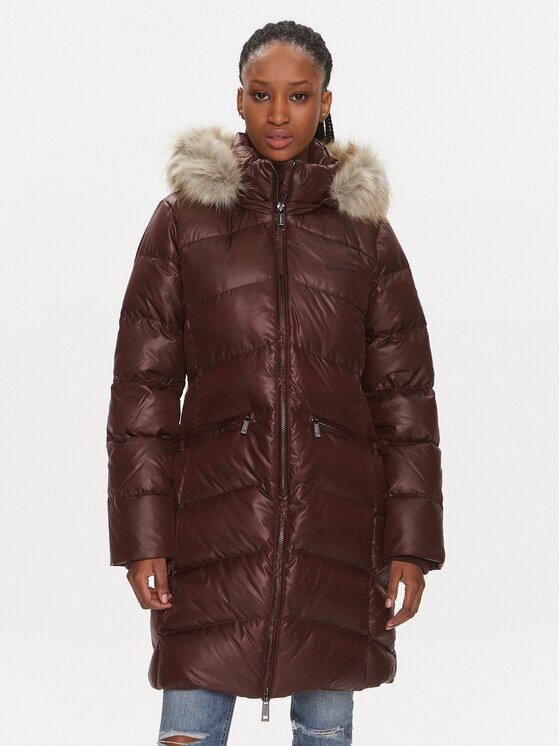 Calvin Klein Пухено яке K20K207071 Regular Fit