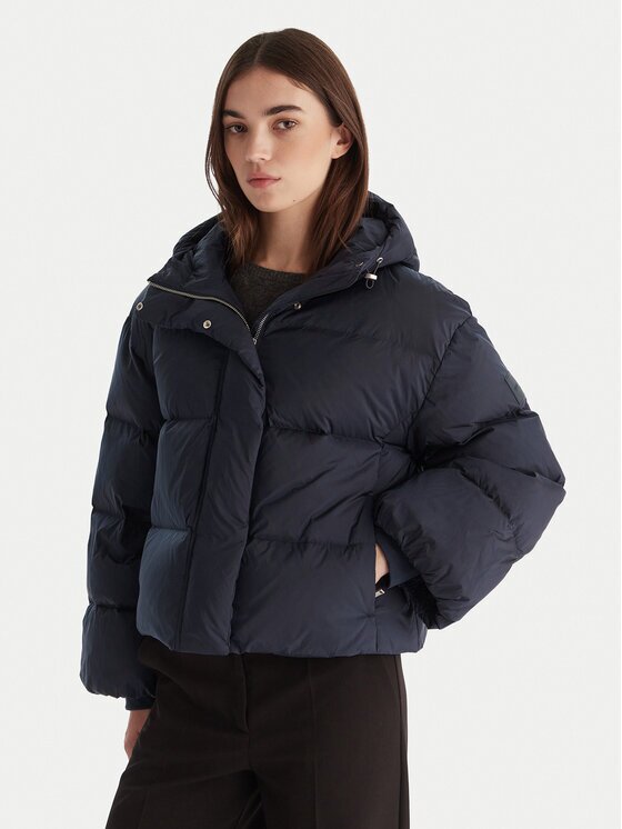 Calvin Klein Пухено яке LV044D525G Relaxed Fit