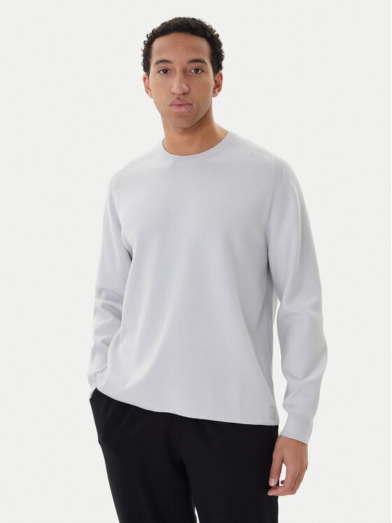Calvin Klein Пуловер Ls Ck Tech Knit Crwnk LV040BM347 Regular Fit