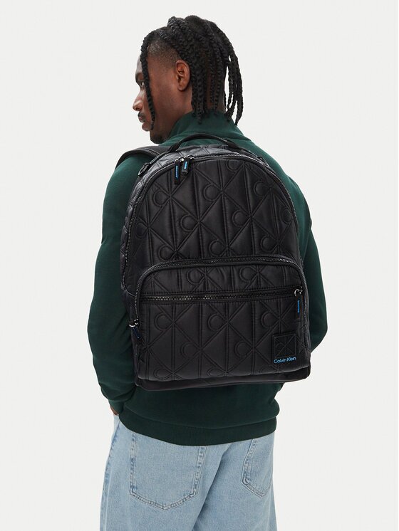 Calvin Klein Раница Emblem Aop Puffer Backpack LV04D3474G