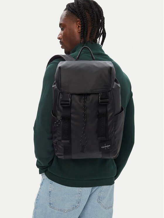 Calvin Klein Раница Rubberized Flap Backpack LV04D3479G