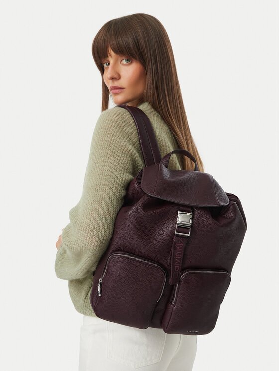 Calvin Klein Раница Weebbing Strap Flap Backpack LV04F3645G