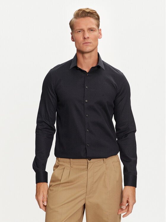 Calvin Klein Риза K10K113521 Slim Fit