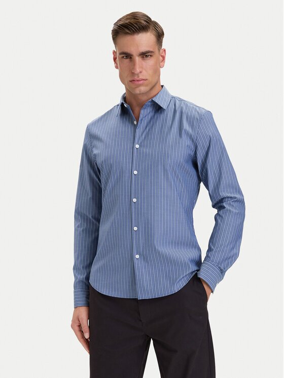Calvin Klein Риза LV04LH106G Slim Fit