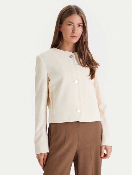 Calvin Klein Сако Lux Crepe Lady LV044F418G Regular Fit