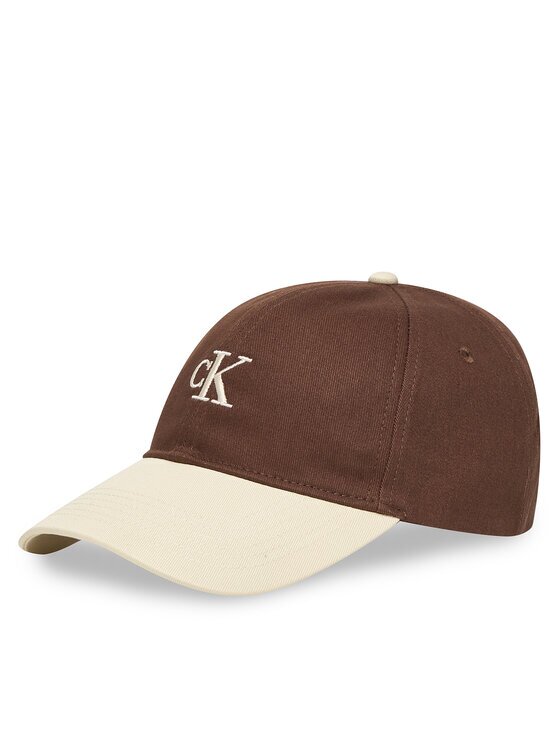 Calvin Klein Шапка с козирка Monogram Emb Colorblock Baseball LV04G5000G