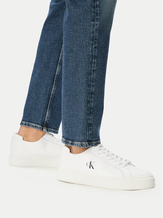 Calvin Klein Сникърси Basket Cupsole Laceup Lth Ml YM0YM01460
