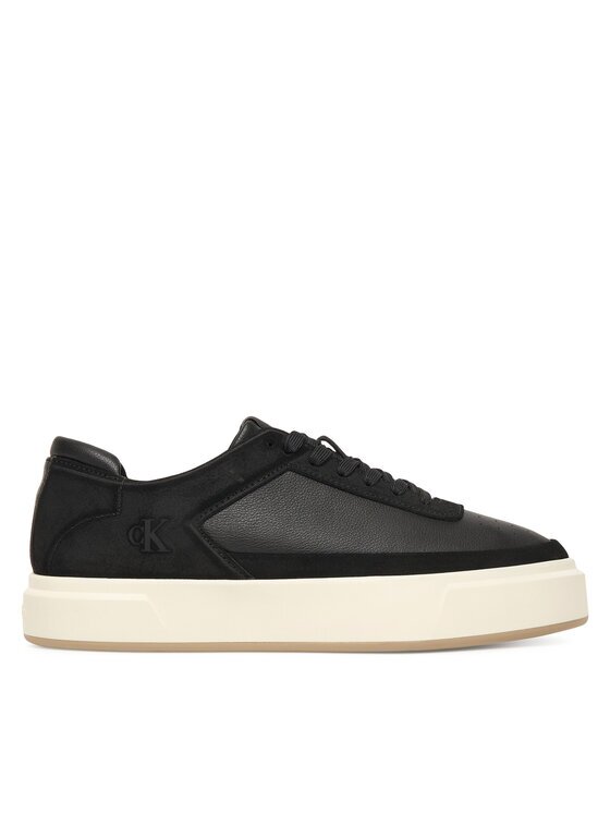 Calvin Klein Сникърси Basket Cupsole Laceup Lth-Nu YM0YM01354