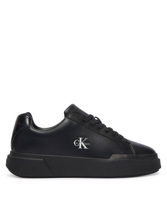 Calvin Klein Сникърси Chunky Cups Laceup Lth Bt Croc HW0HW03223