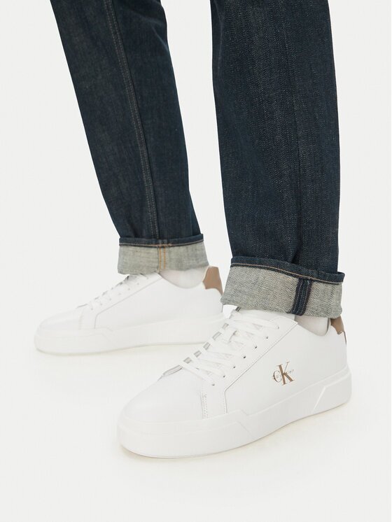 Calvin Klein Сникърси Chunky Cupsole Laceup Lth YM0YM01344