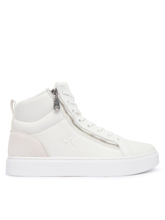 Calvin Klein Сникърси Classic Cup Mid Laceup Zip Lth YM0YM01428