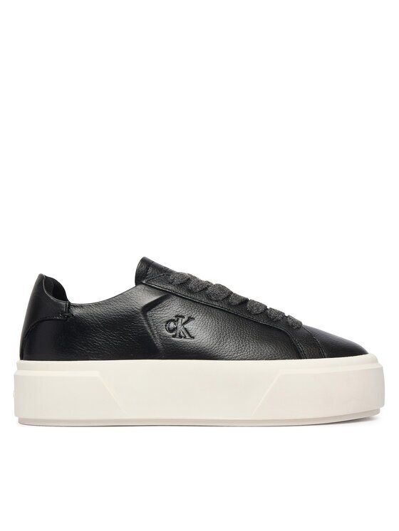 Calvin Klein Сникърси Flatform Laceup Lth Wl HW0HW03229