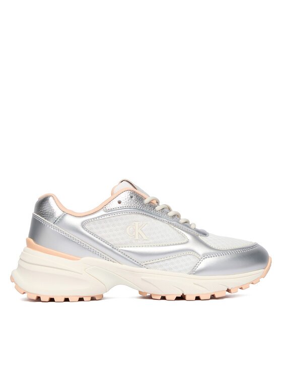 Calvin Klein Сникърси Hike Runner Lace Up Mesh Mix Met YW0YW02063