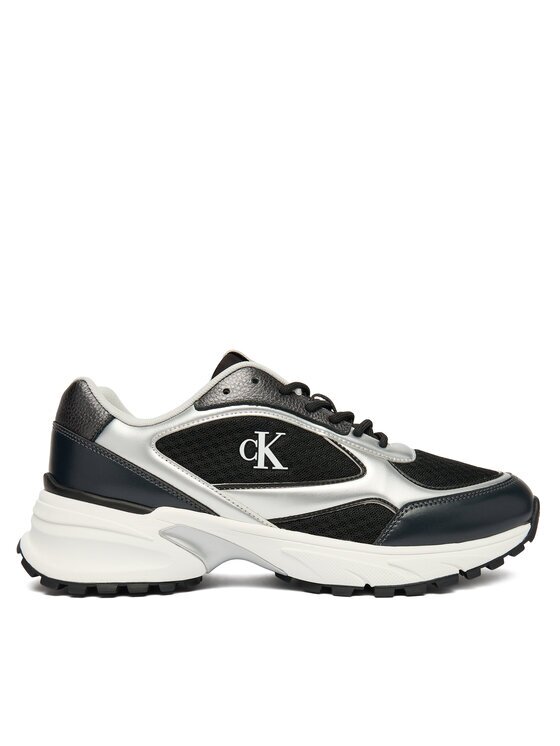 Calvin Klein Сникърси Hike Runner Laceup Mesh Mix Met YM0YM01402