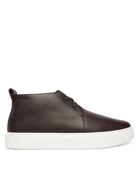 Calvin Klein Сникърси Hybrid Clean Cup Mid Boot Lth HM0HM02010