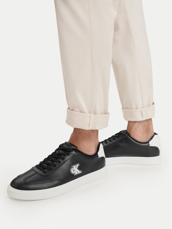 Calvin Klein Сникърси Low Prof Cupsole Emb Lth HM0HM02124