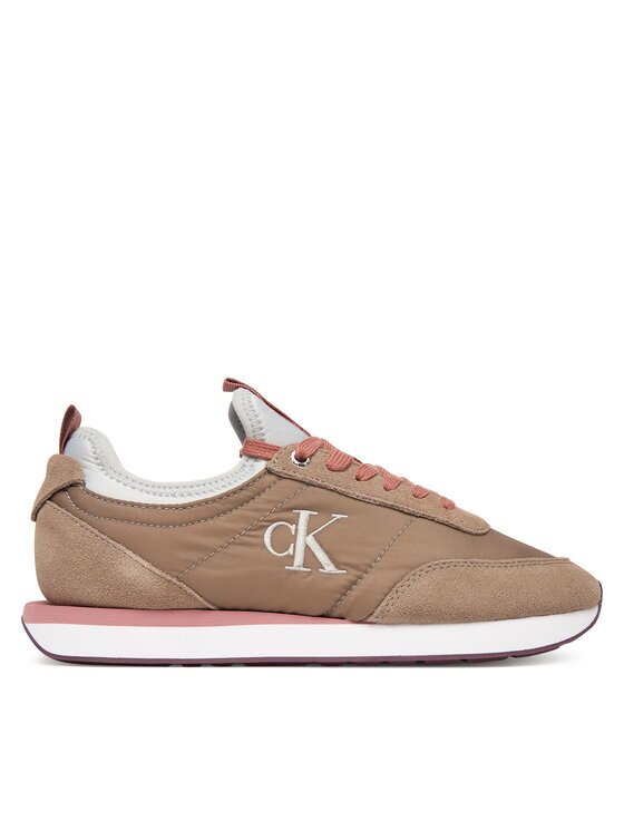 Calvin Klein Сникърси Retro Runner Lace Up Sock YW0YW02060