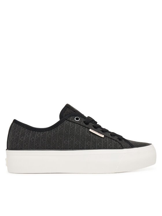 Calvin Klein Сникърси Vulc Flatf Laceup Jaq Aop HW0HW03265