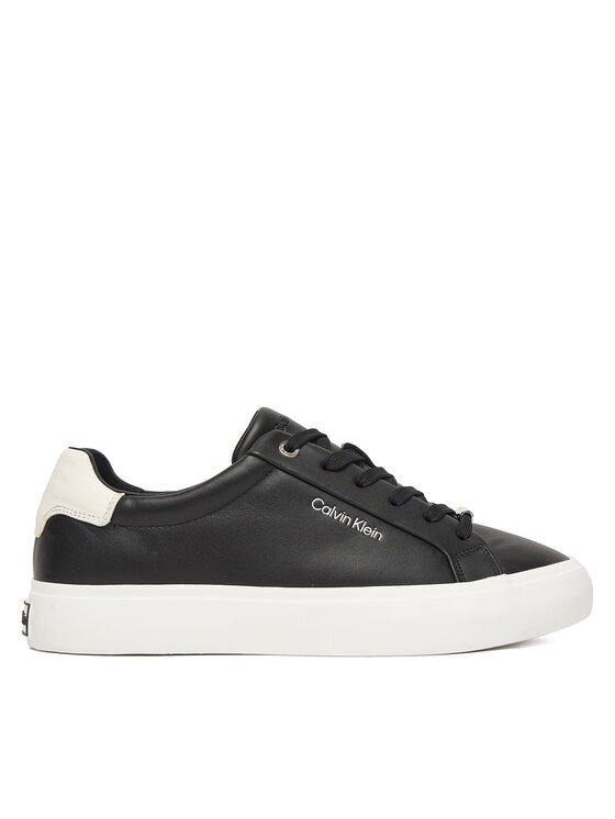 Calvin Klein Сникърси Vulc Lace Up Lth/Moire Bt HW0HW02747